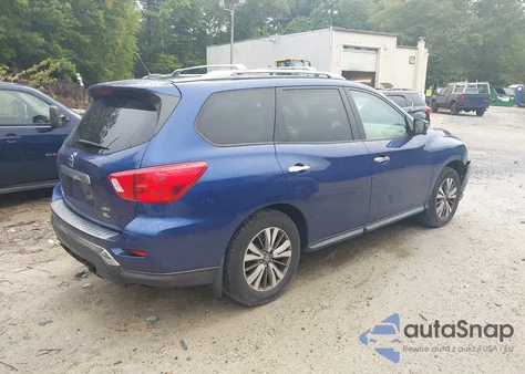 2017 Nissan Pathfinder Sl from USA, damaged, VIN 5N1DR2MM1HC621950